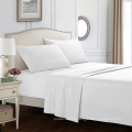 Premium High Quality White Bed Sheets 100 Polyester Wholesale printed cheap Egyptian cotton Fitted Bed Sheet set